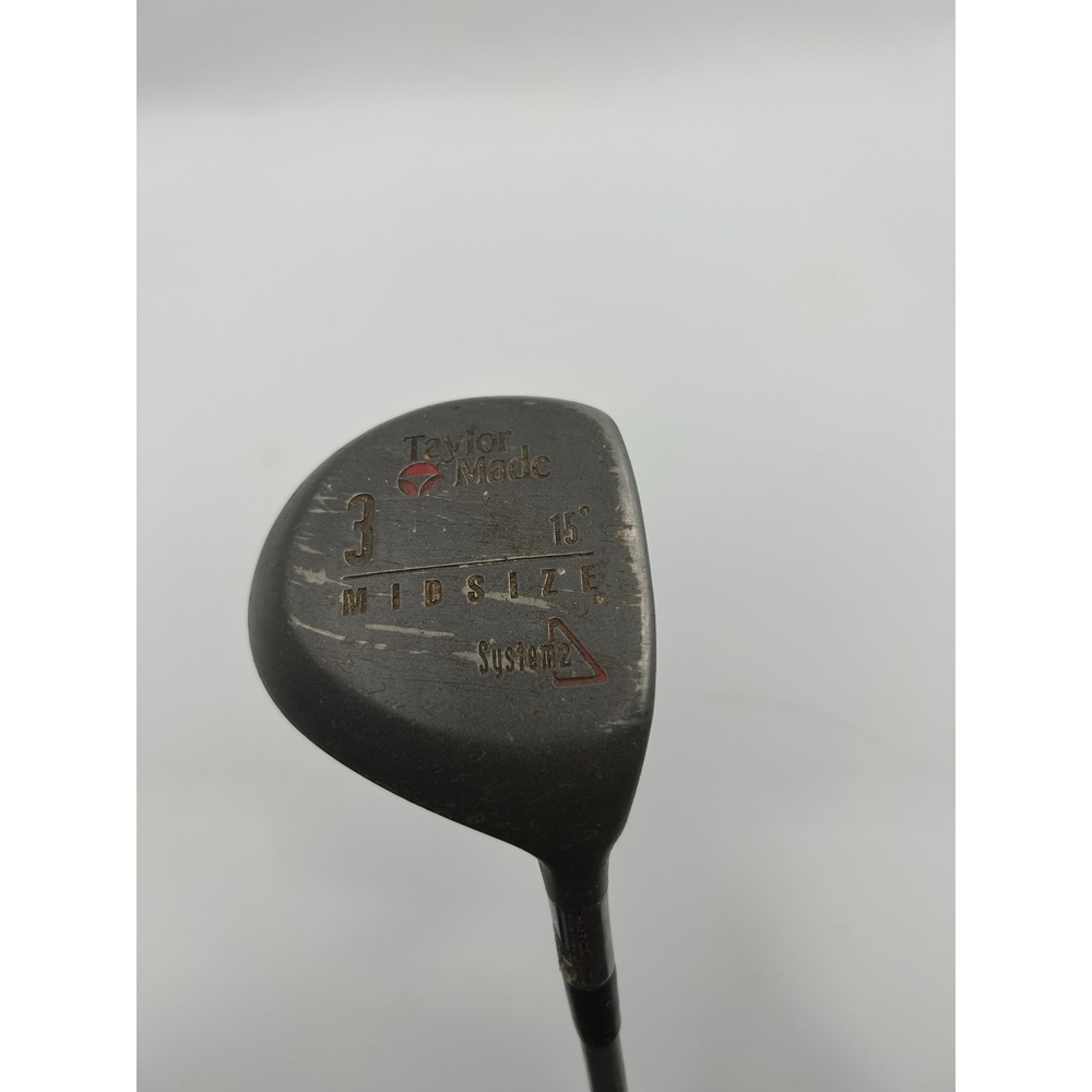 TaylorMade Midsize System 2 3 Wood 15 Degree Fairway Wood Right Hand Steel Shaft